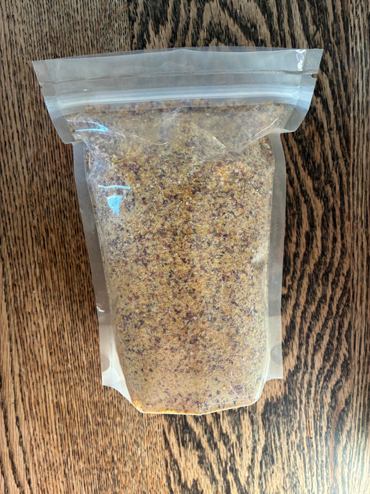 Organic Juniata Red Flint Cornmeal (1.25#)