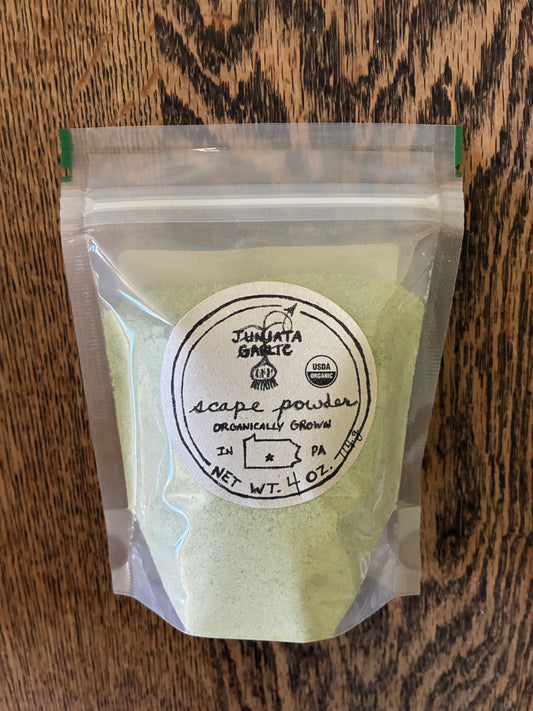 Organic Juniata Garlic Scape Powder
