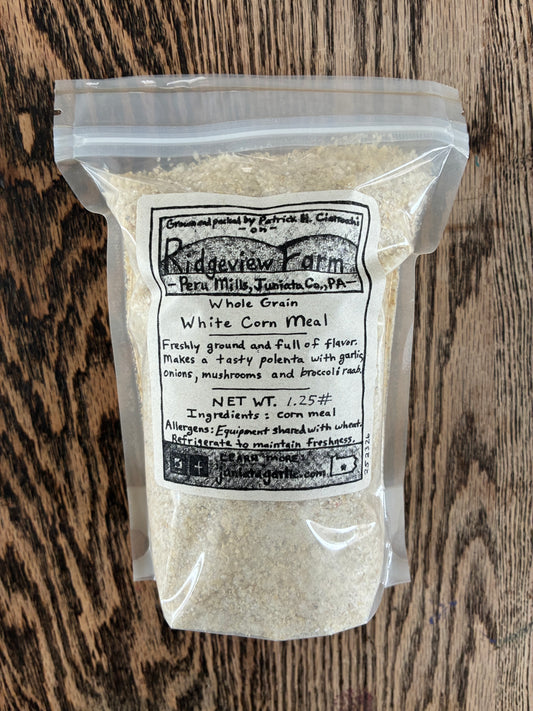 Whole Grain White Cornmeal