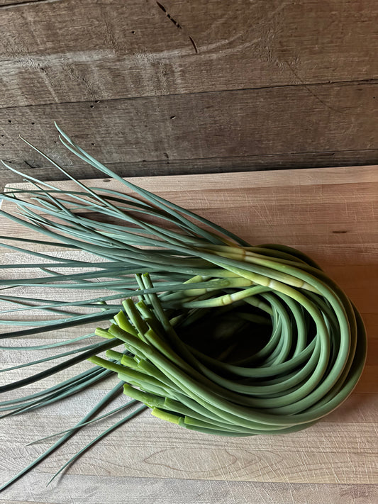 Organic Garlic Scapes