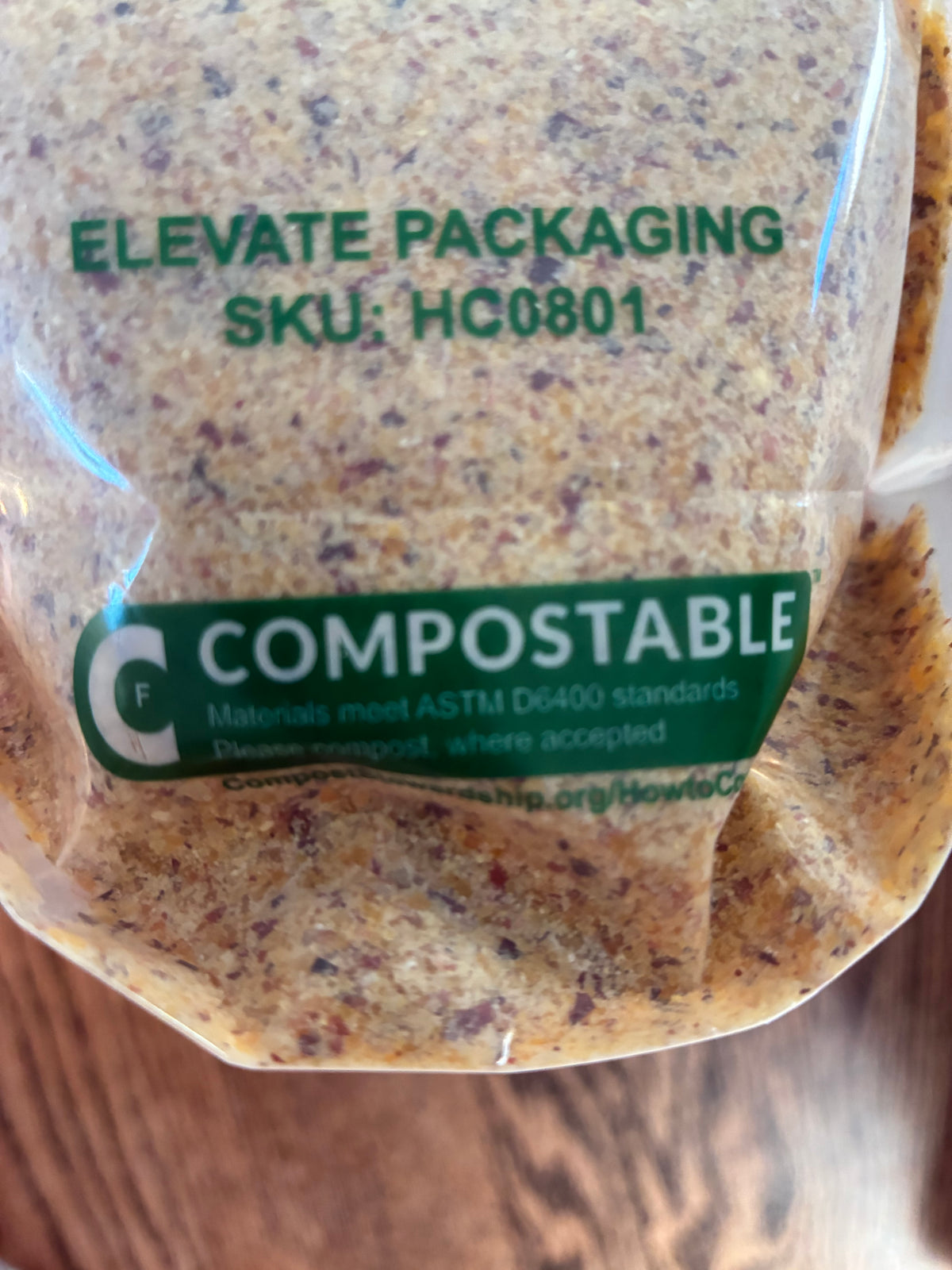 Organic Juniata Red Flint Cornmeal (1.25#)