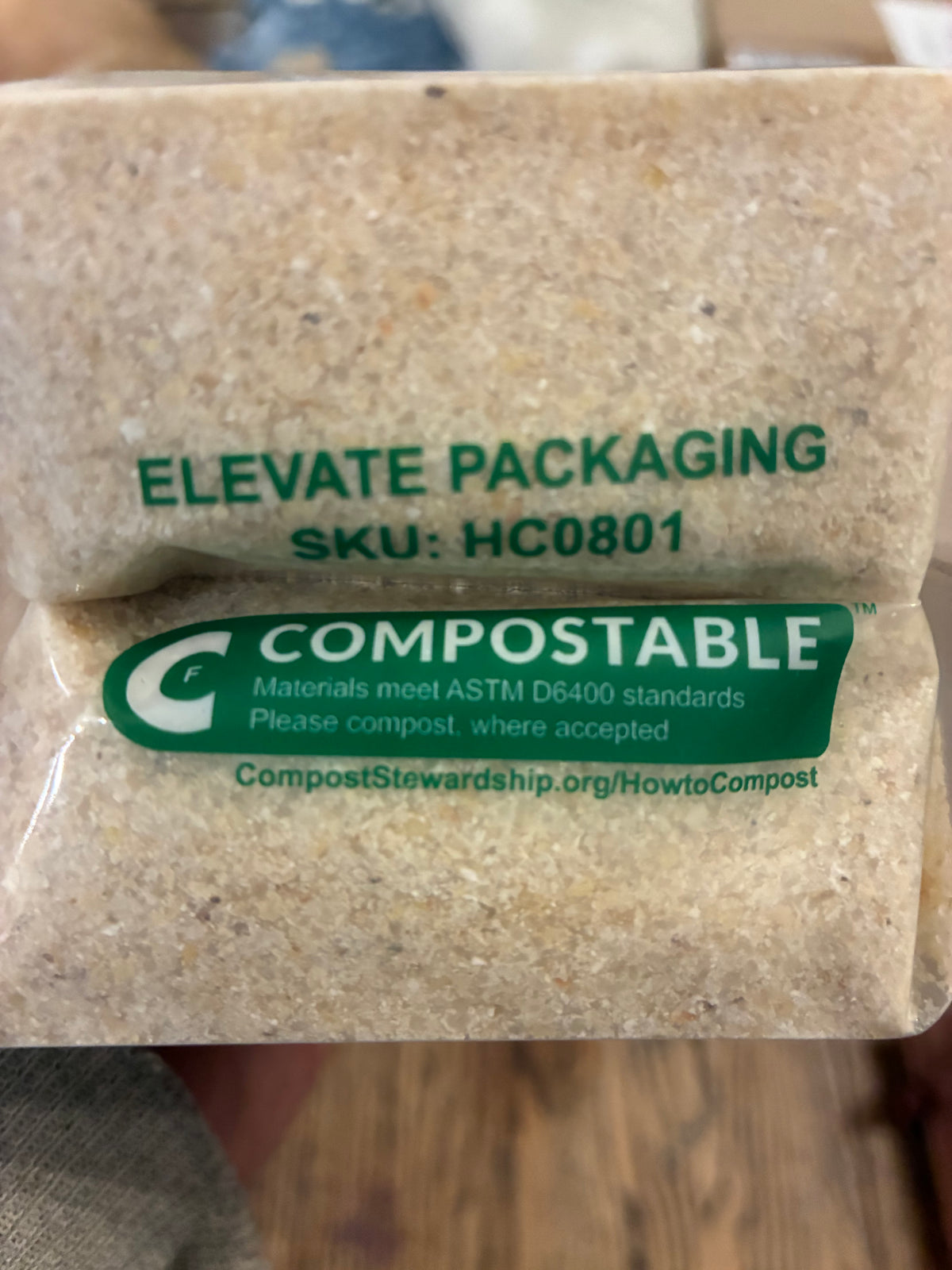 Organic Juniata White Flint Cornmeal (1.25#)