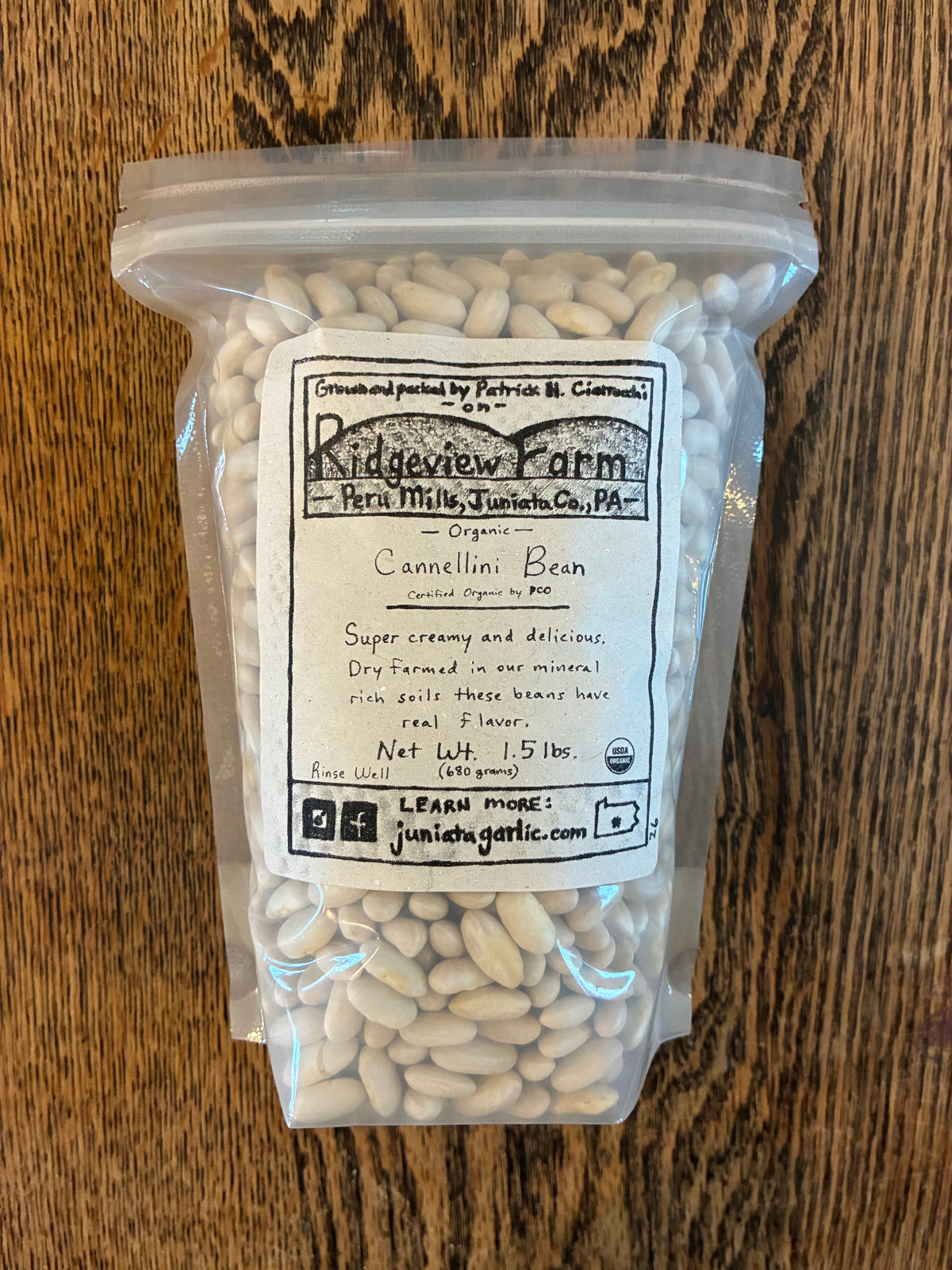 Organic Cannellini Dry Bean