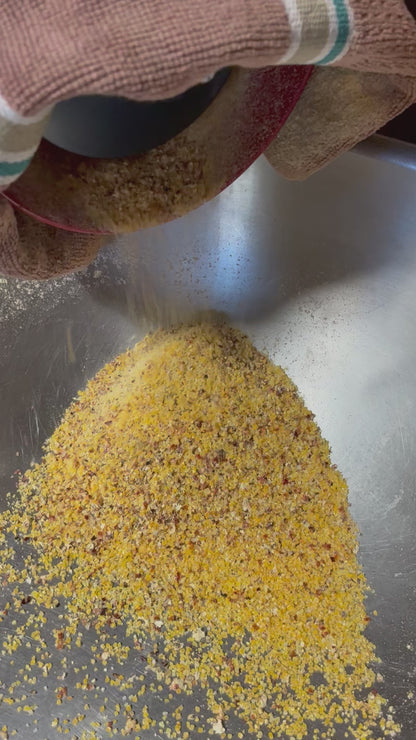 Organic Juniata Red Flint Cornmeal (1.25#)