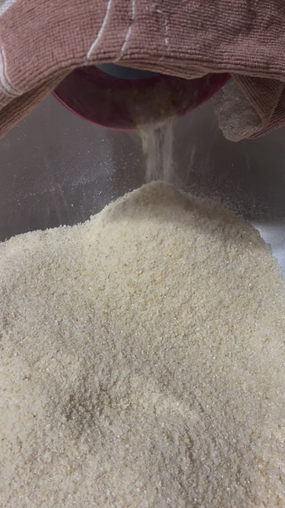 Organic Juniata White Flint Cornmeal (1.25#)